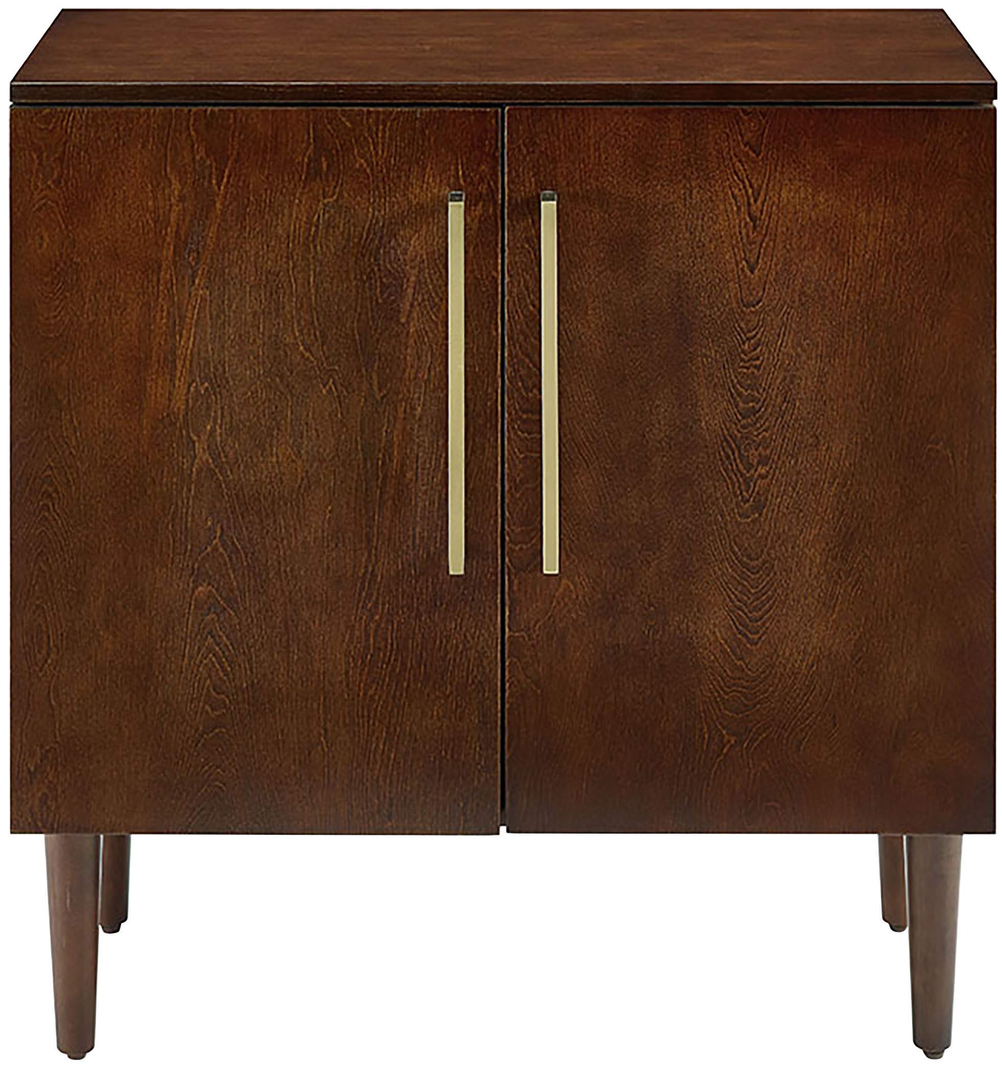 Crosley Furniture Everett MidCentury Modern Console Mahogany