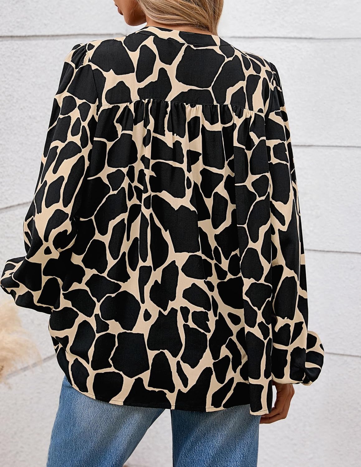 PRETTYGARDEN Women's Floral Button Down Blouse 2026 Fall Fashion Dressy Casual Long Sleeve Shirts Spring Top Boho Clothes - Image 5