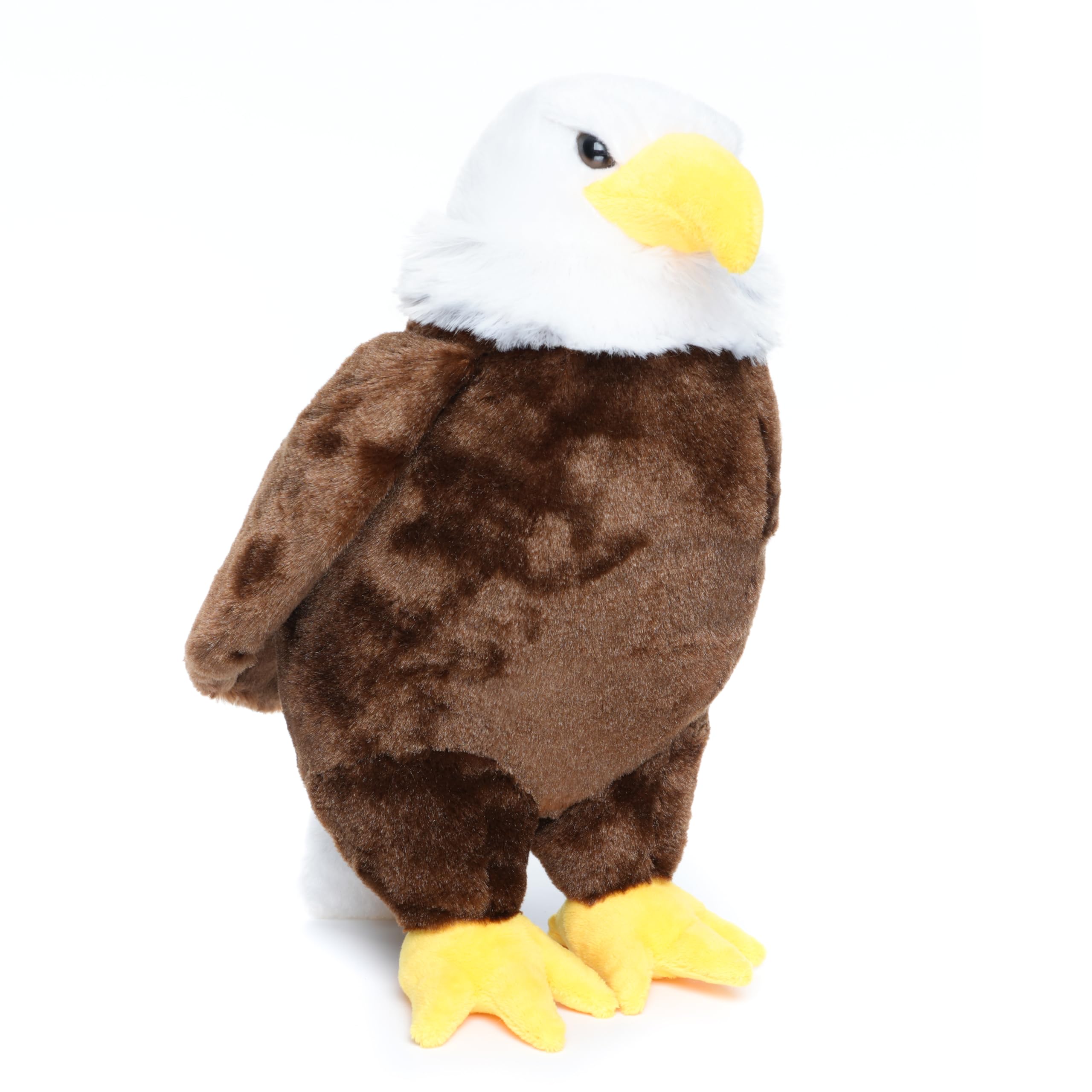 American Hawk Eagle Stuffed Animals, Eagle Plush Toys for Boy Girl Kids Birthday, 12 inches