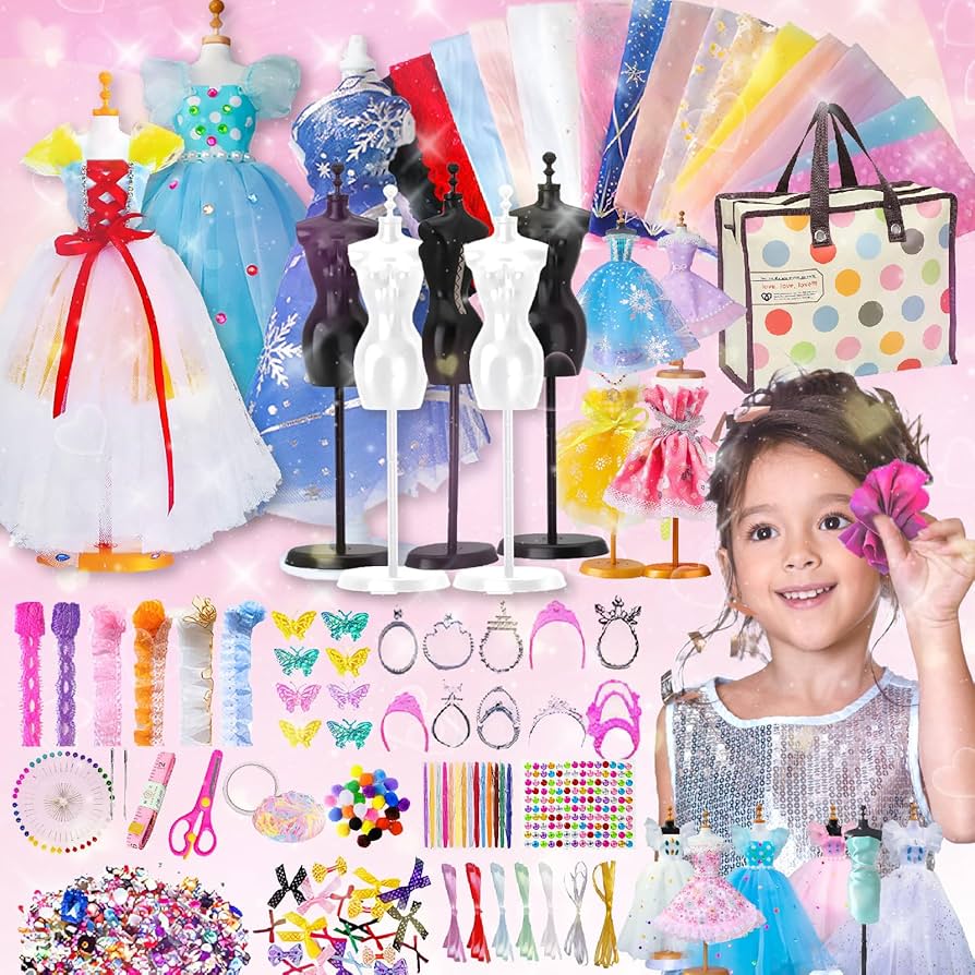 Amazon | 【現役保育士推薦 縫わない 洋服デザインキット】(日本語説明