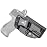 CYA Supply Co.- Black Optics Ready IWB Holsters - Fits Walther PDP Compact 4 - Veteran Owned - Made in USA