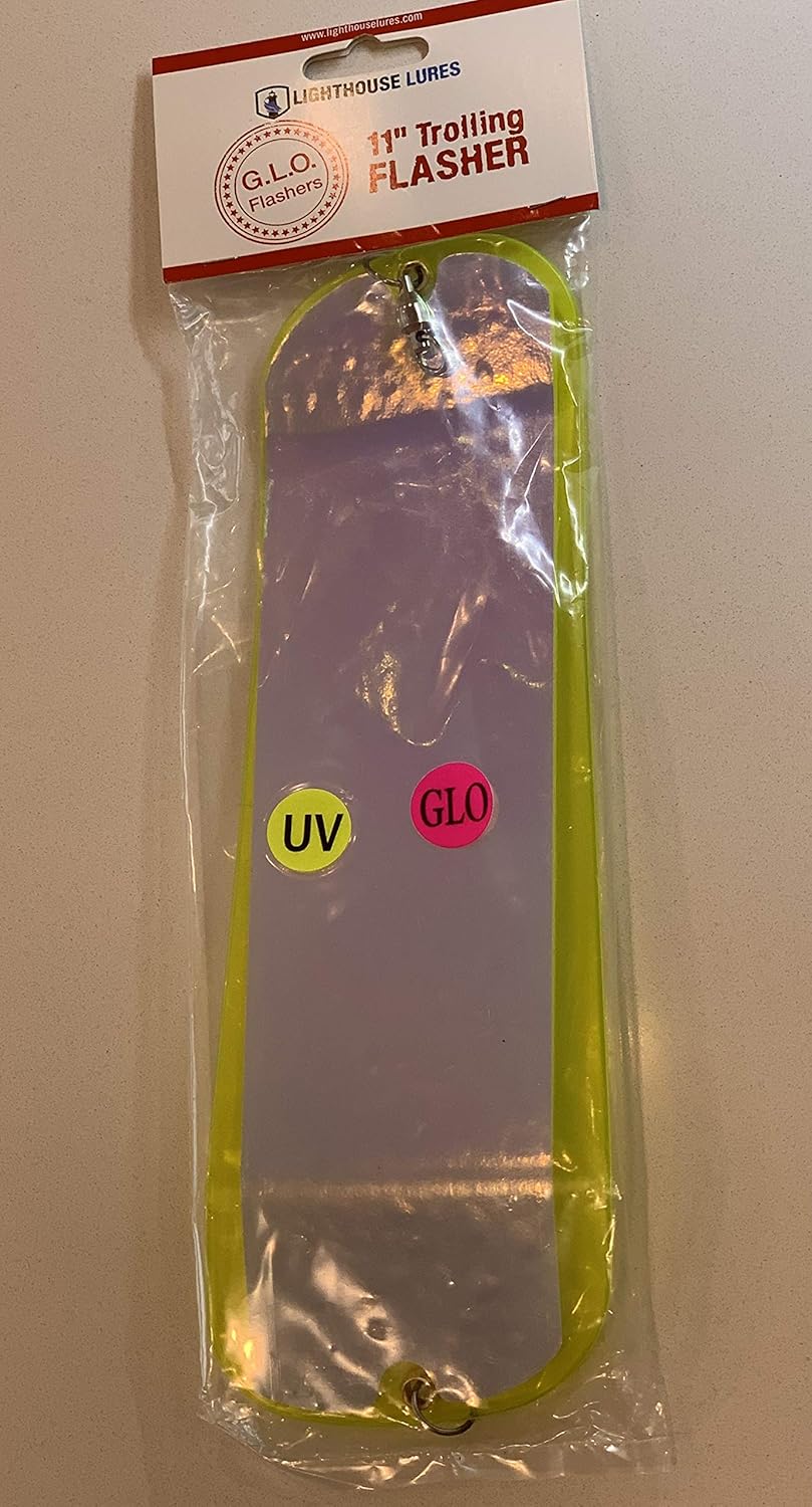 G.L.O. Trolling Flasher for Salmon, Halibut and Trout (Maui Special), Dodgers & Flashers