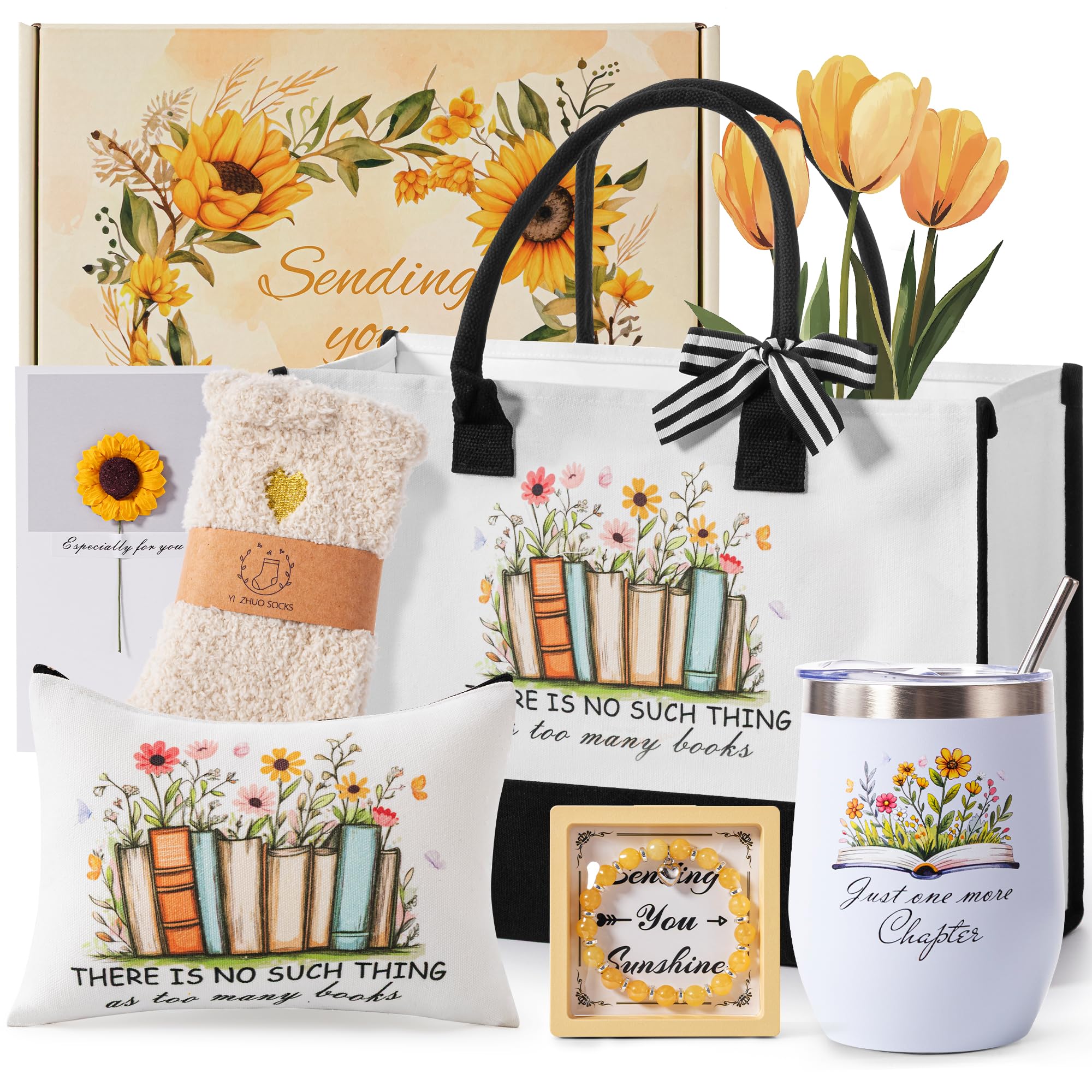 Book Lover Gifts for Women,Bookish Gifts for Readers Book Accessories for Reading Lovers Bookish Items Books Club Themed Librarian Gift for Readers Cool Bookworm Stuff Presents for Librarian,Girls
