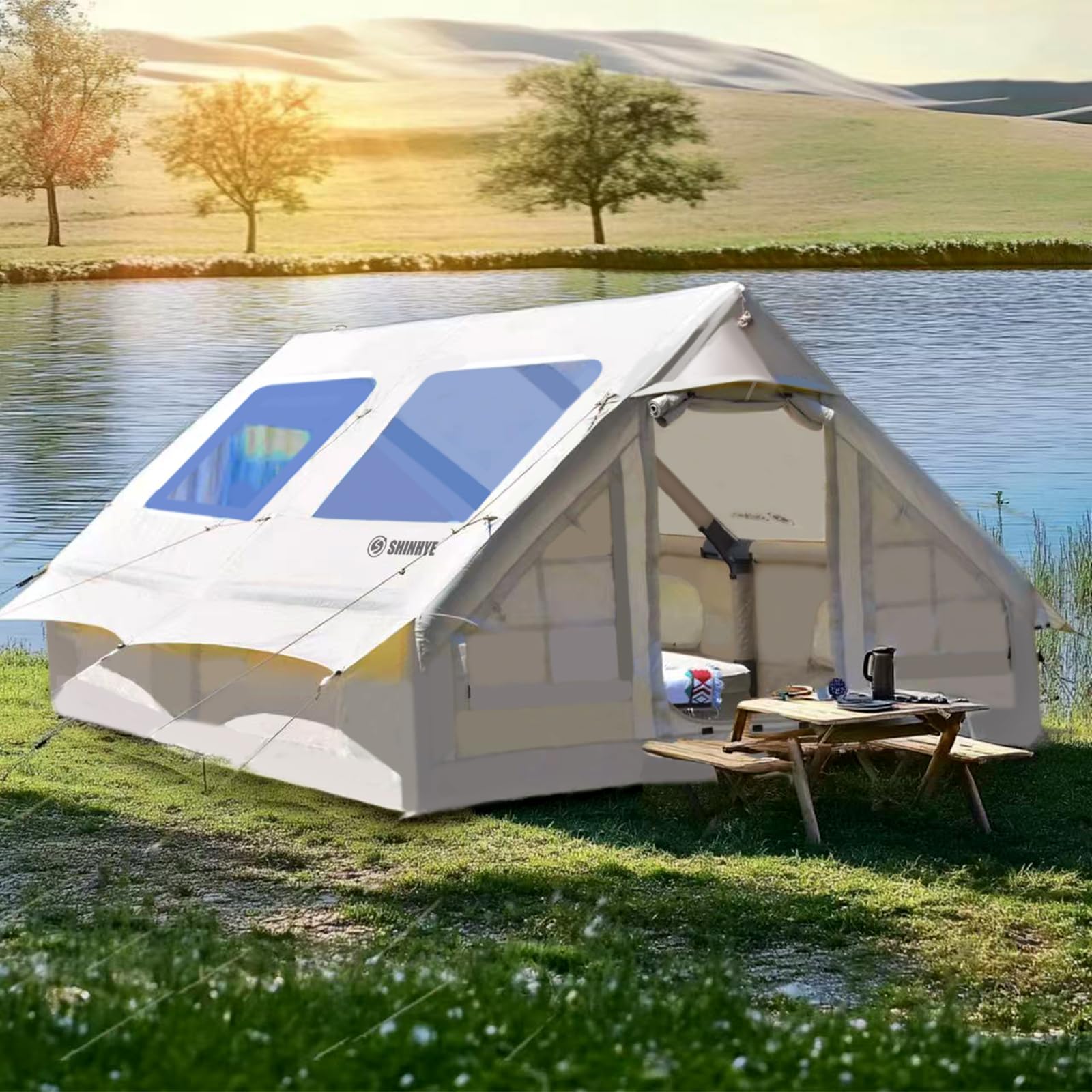 ShinHye Air Tent, Inflatable Tent, For 2/4/6/8 People