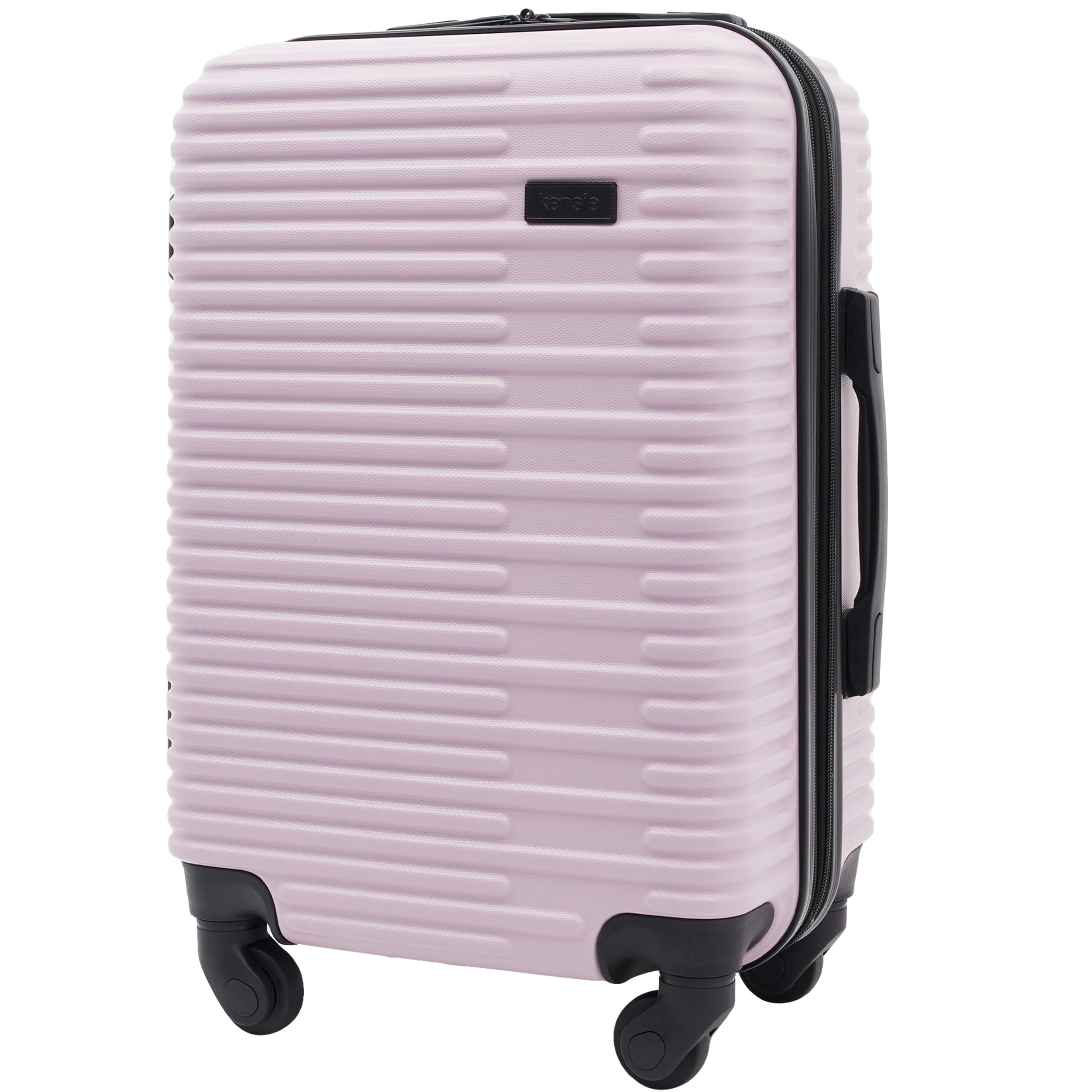 kensie Women's Hillsboro Luggage & Travel Bags Set, Burnished Lilac, 20" Carry-On