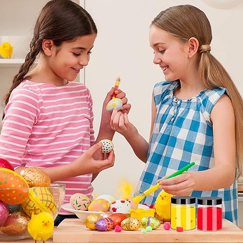 Miniatura 5 de Frascos de plástico con tapas, 8 onzas, 36 unidades, pequeños recipientes para limo cosmético, tarros redondos de viaje, vacíos, rellenables, a