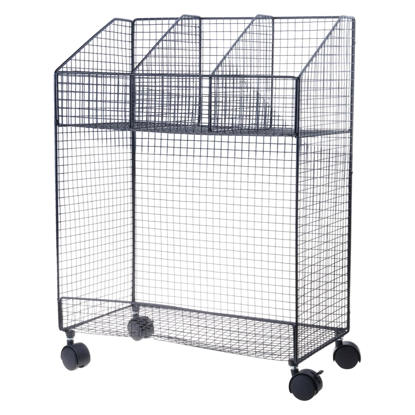 RAFGALDEX Functional Storage Organizers with Integrated and Multi Layer Structure for Efficient Home Organization Rolling Storage Container