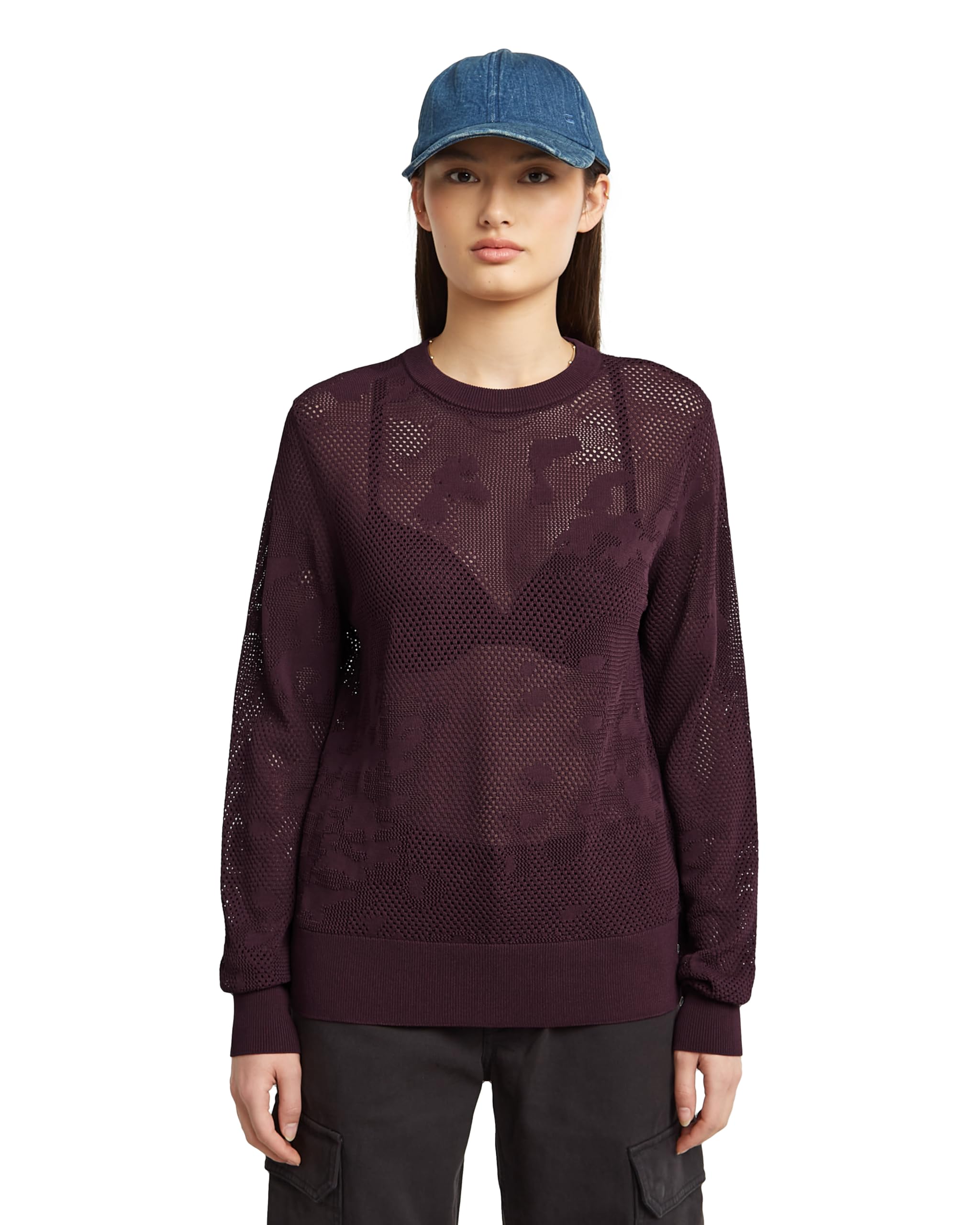 G-STAR Damen Pointelle Knit wmn