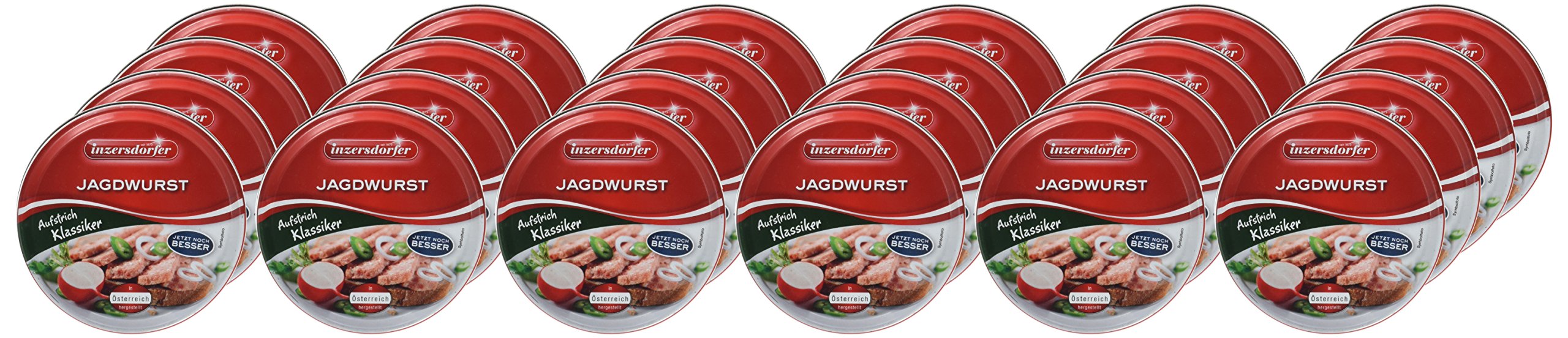 Inzersdorfer Jagdwurst, 24er Pack (24 x 125 g)
