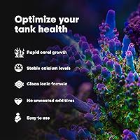 Vista 4 de Brightwell Aquatics Calcion - Suplemento concentrado de calcio iónico para acuarios de arrecifes y agua salada apoya el crecimiento de corales