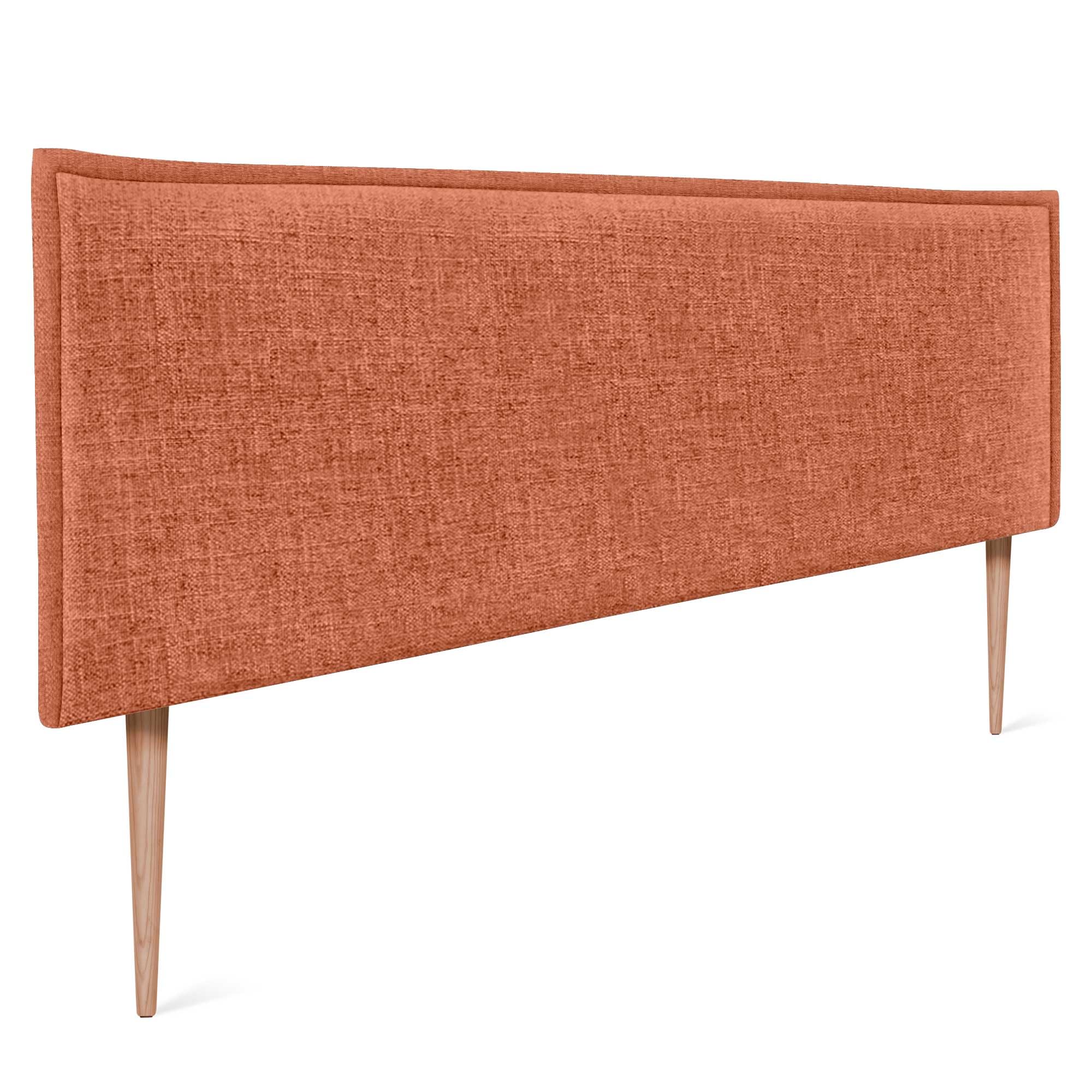 DHOME Effen corduroy hoofdeinde met knopen 145x60 bedden 120/135/140