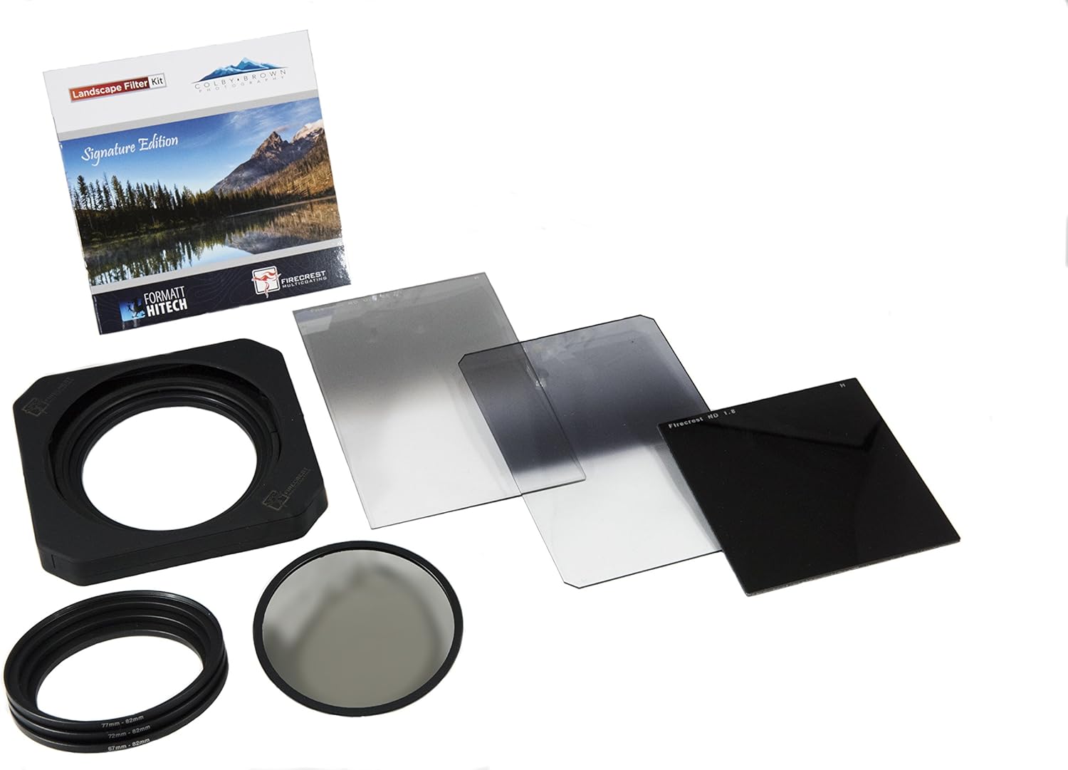 Free Shipping 🛒 Firecrest Colby Brown Signature Edition 100mm Premier Landscape Kit + Firecrest 100mm Holder Kit