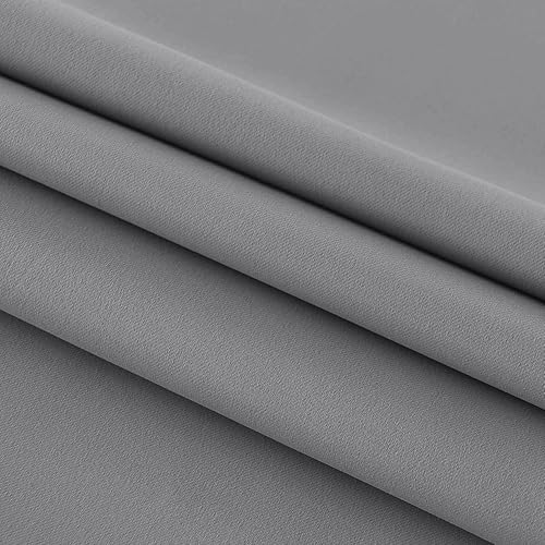 Miniatura 5 de DWCN Cortinas para Puertas Francesas  Cortinas Térmicas Opacas Blackout con Bolsillo para Barra para Puertas con Ventana de Cristal, Puertas de