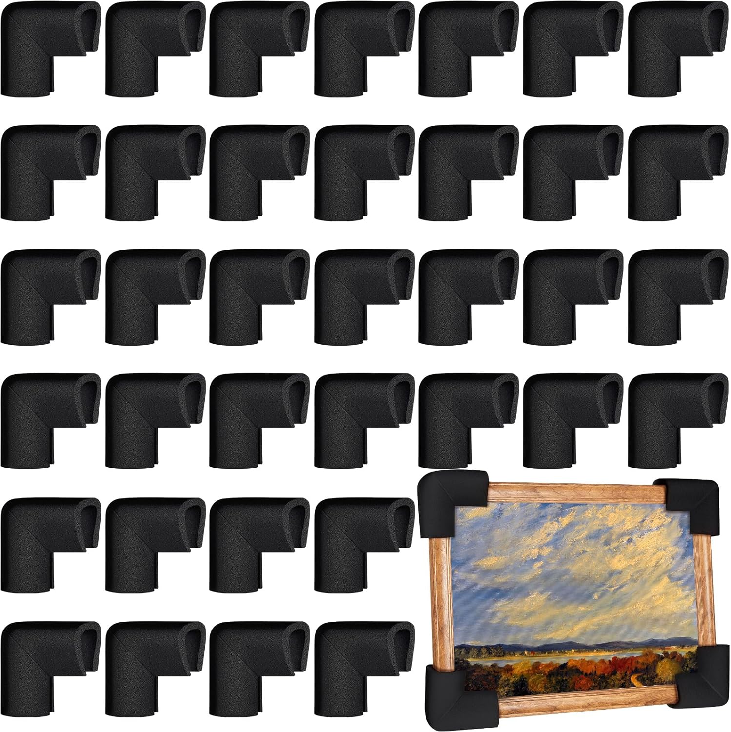 Frienda Mirror TV Picture Frame Corner Protectors for