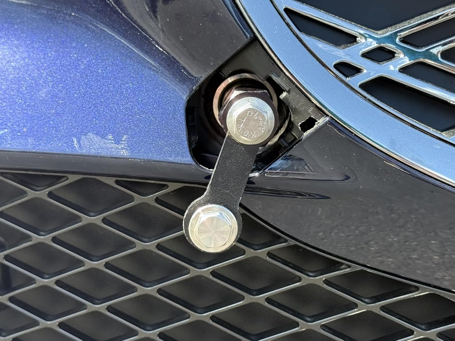 CravenSpeed Platypus License Plate Mount Compatible with Genesis G80 2021-2025 | No Drilling | Made of Stainless Steel & Aluminum | Made in USA