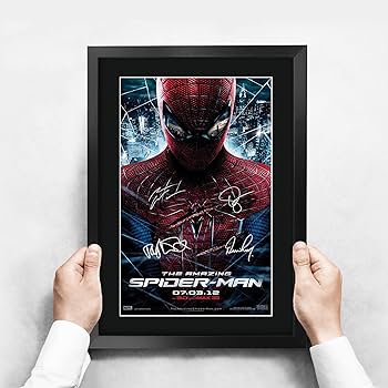 【直筆サイン入りオートグラフ（保証書付）】アンドリュー・ガーフィールド 直筆サイン入りブロマイド（保証書付き）】アンドリュー