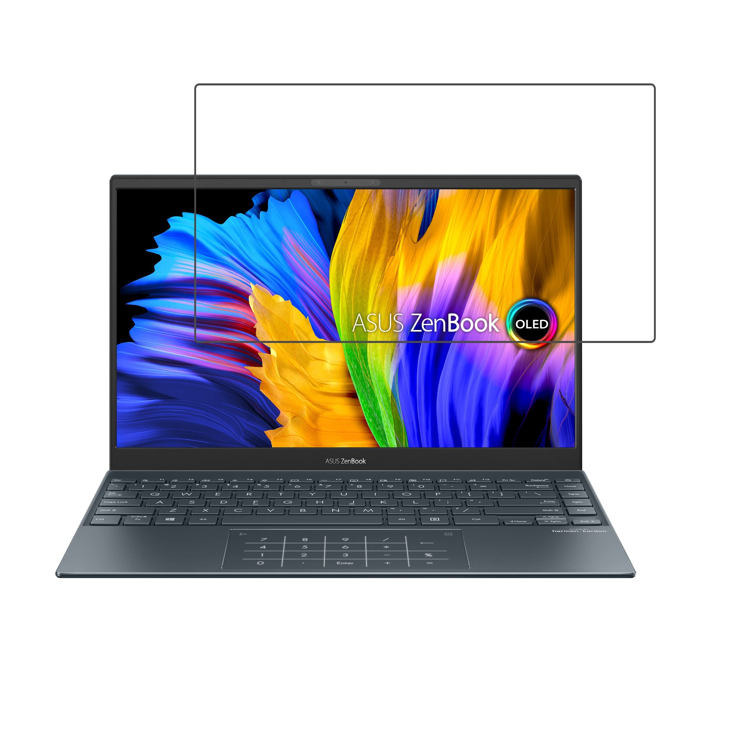 DVTECH® 9H Crystal Clear unbreakable laptop Screen protector for ASUS Zenbook 13 OLED (UM325, AMD Ryzen 5000 Series)(13.3inch) (Not a Tempered glass) (B0BZW7PZXT) Amazon Price History, Amazon Price Tracker