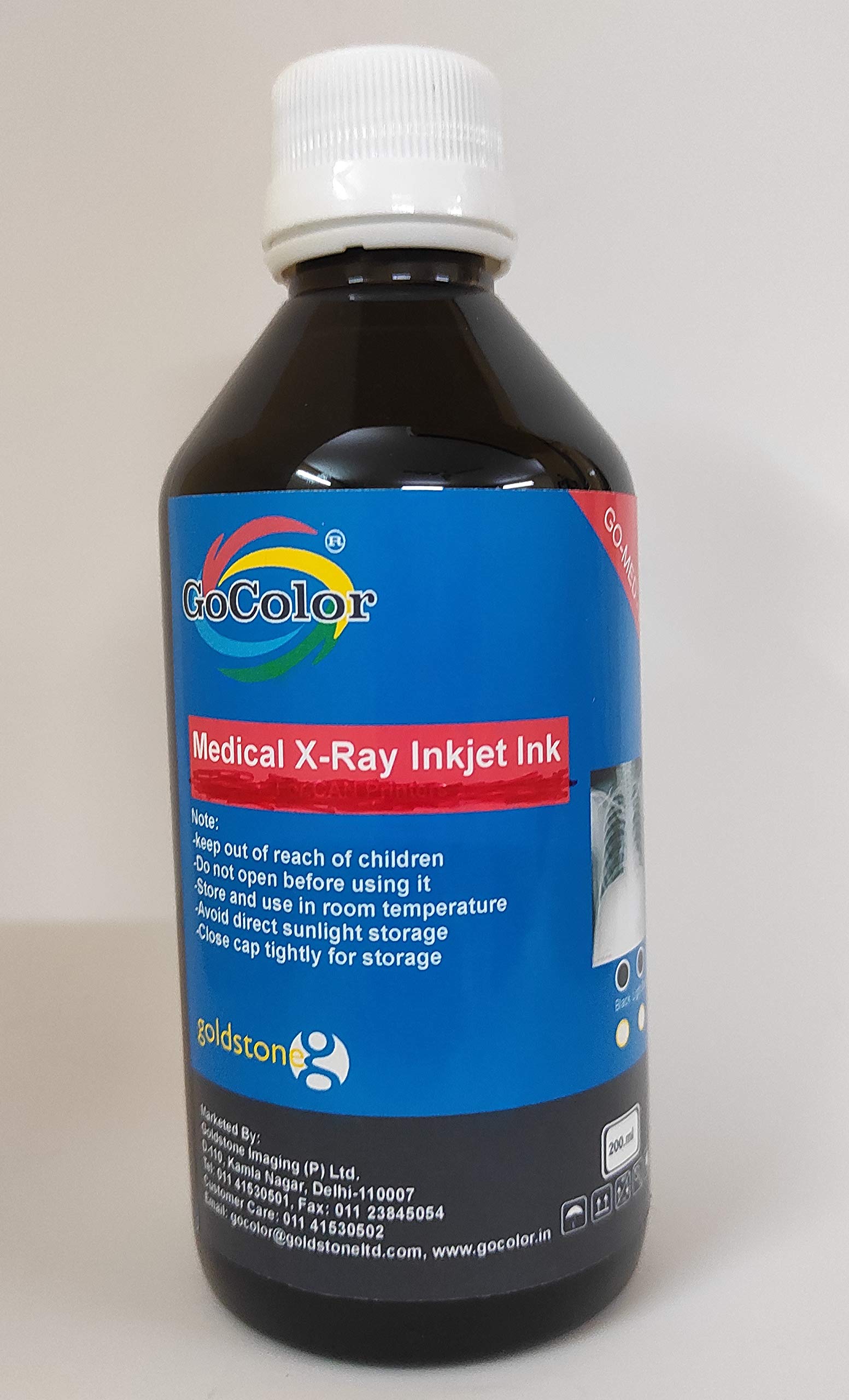 GOCOLOR MEDICAN INKJET FILM REFILL INK 200ml BLACK for DESKTOP INKJET PRINTER (B07DHJHKQJ) Amazon Price History, Amazon Price Tracker