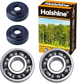 2Set Crankcase Crank Main Bearing Oil Seals for Husqvarna 36 41 136 136E 137 137E 141 141E 142 235E 240E Chainsaw Parts 530056363