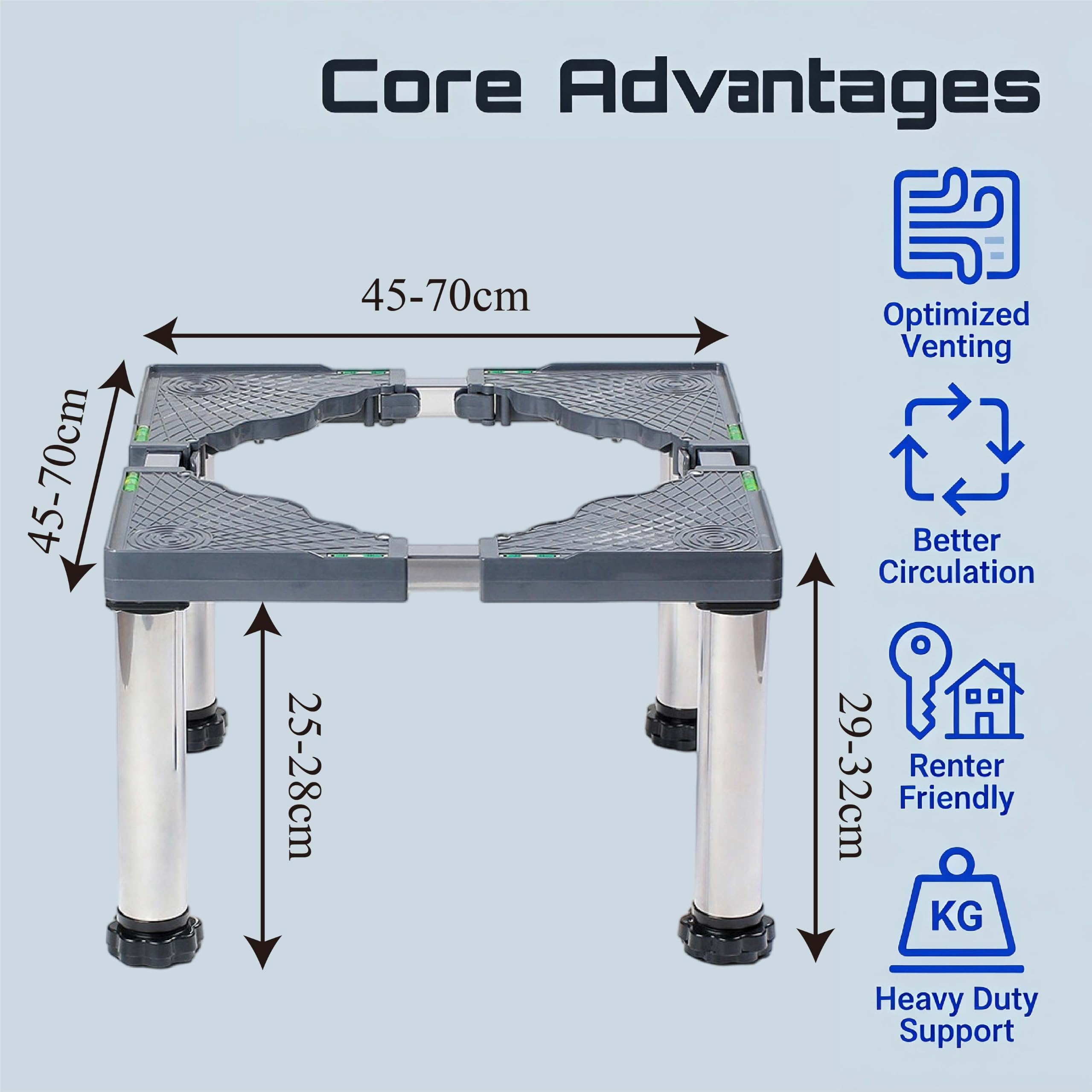 Rehausseur Climatiseur 25 cm – Diffusion Air Froid Chambre et Bébé