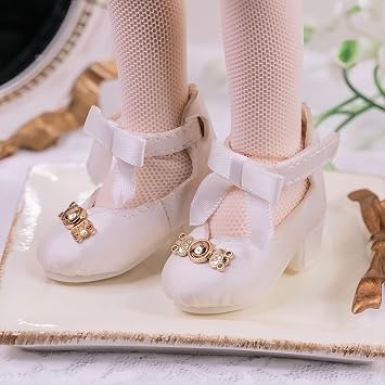 Bjd Doll Shoes 1/6 Ball Jointed Doll Shoes Handmade Fashion Shoes for 1/6 BJD Doll and Gifts for Doll Lovers N