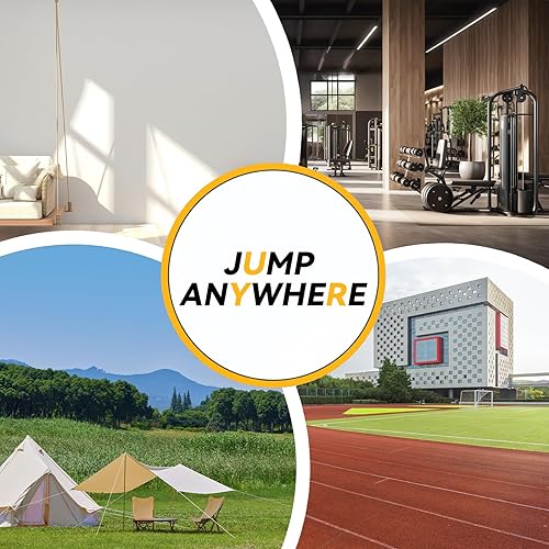 Miniatura 7 de Cuerda de saltar pesada de 5 libras para hombres y mujeres, cuerda de saltar pesada para adultos, cuerdas de saltar pesadas para entrenamiento en