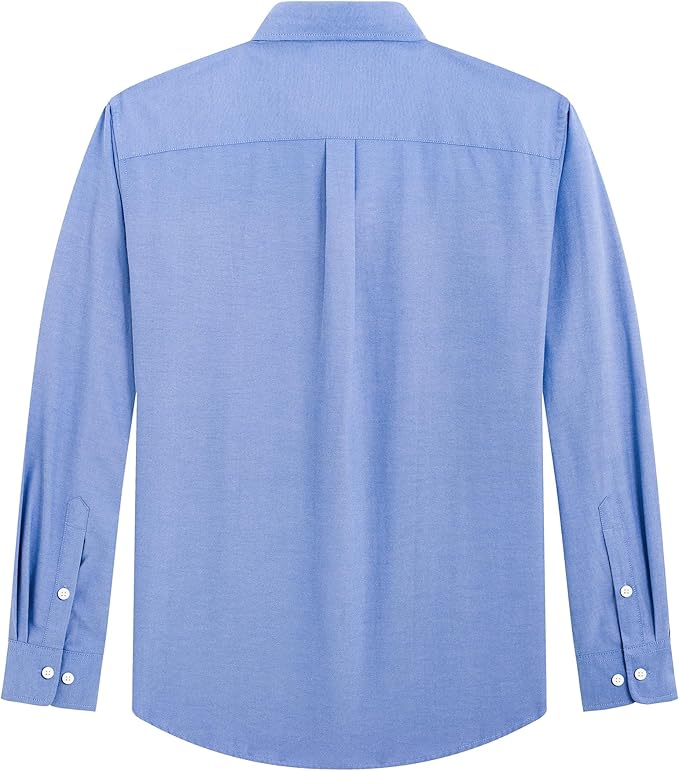 J.VER Oxford Shirt Button Down Long Sleeve Dress Shirts
