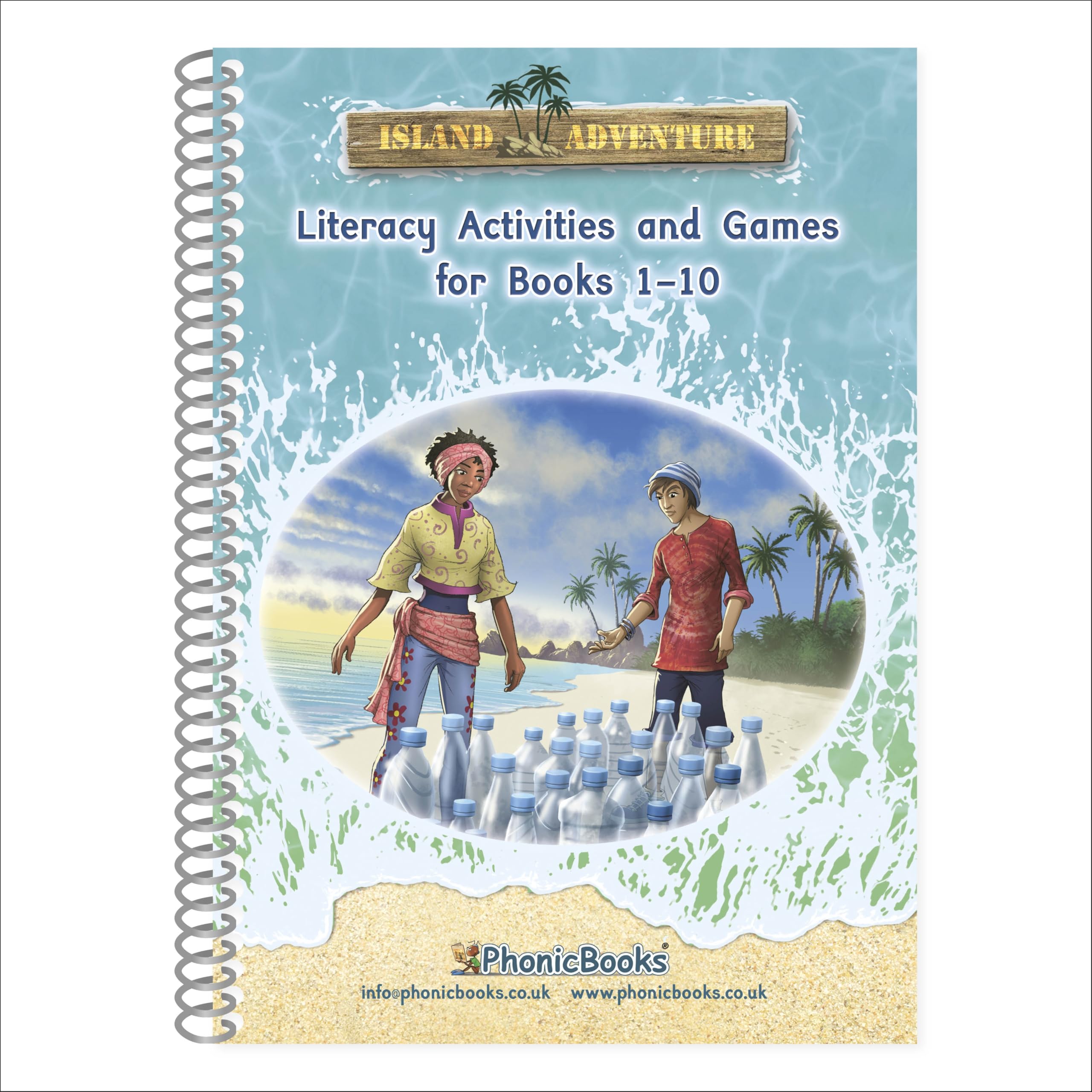 Phonic Books Island Adventure Activities:  by Phonic Books SPIRAL-BOUND