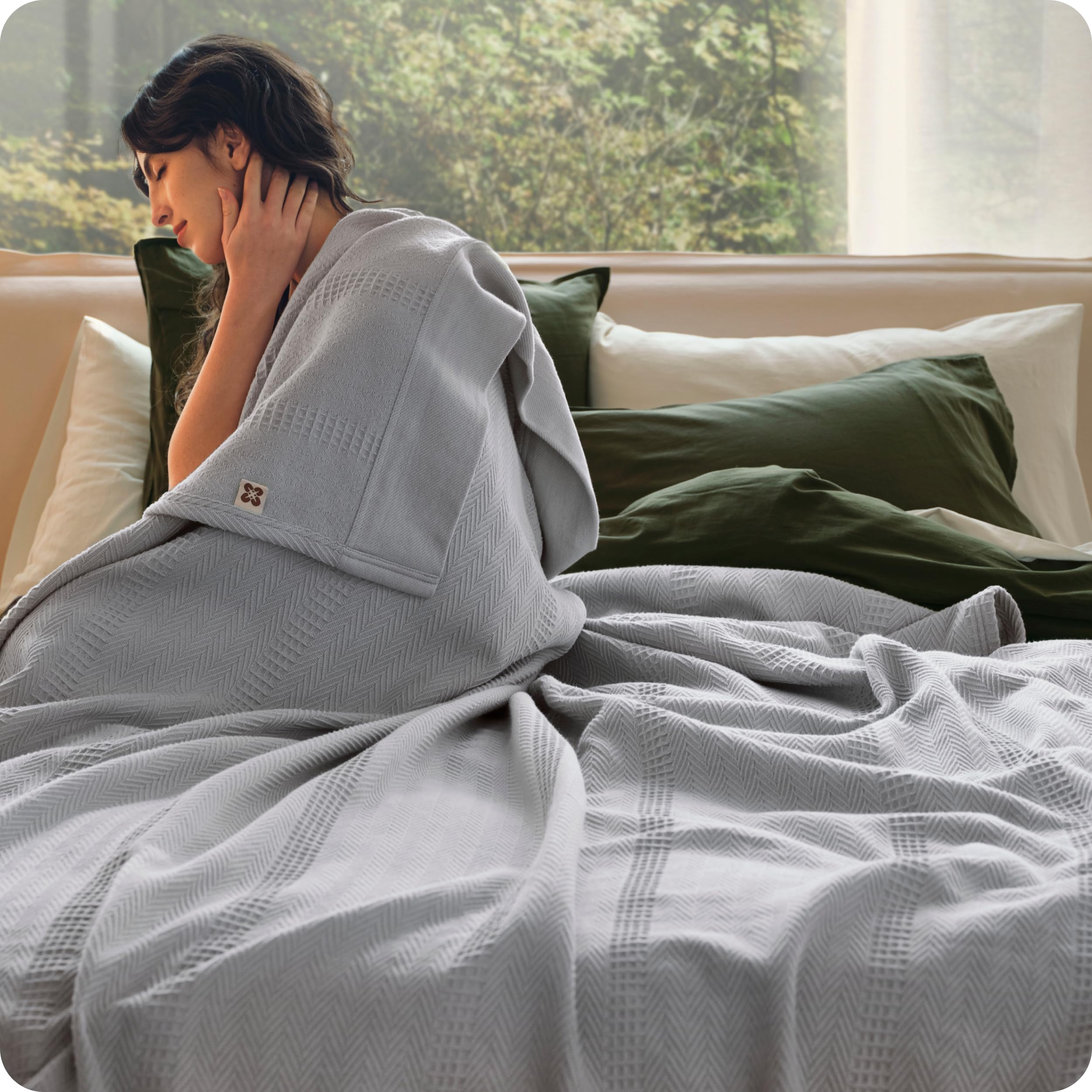 Bedsure Organic Cotton Blanket