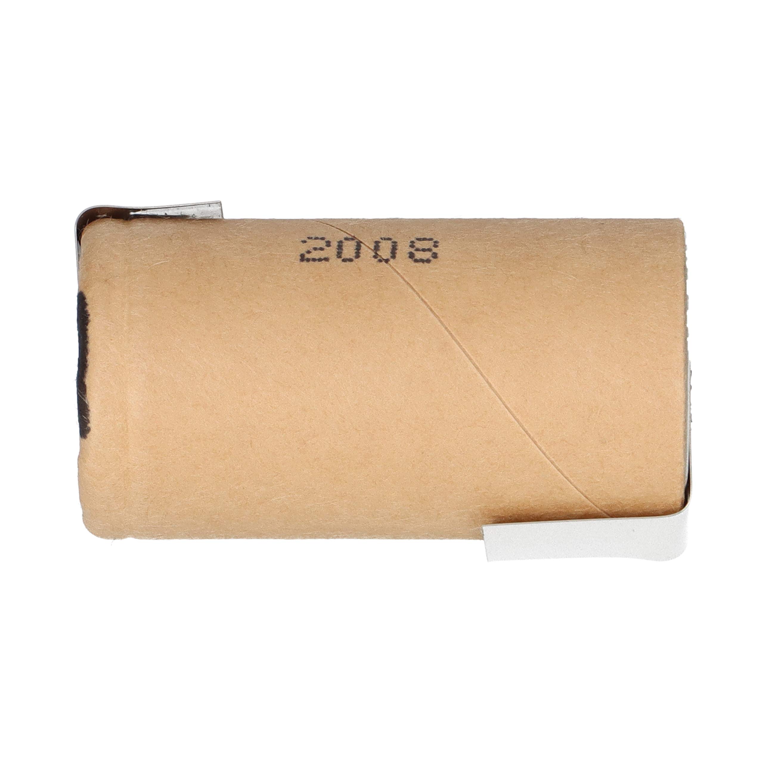 Batteria Ni-MH Sub-C 3000mAh 1,2V Con Bandiere Di Saldatura A U (Set) Trade-Shop