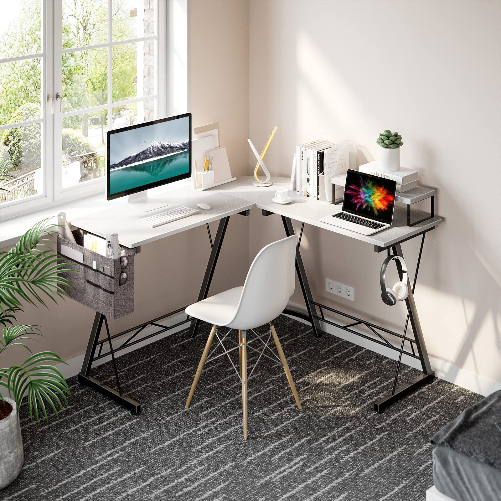 Casaottima L Shaped Gaming De...B09DSXJPH1