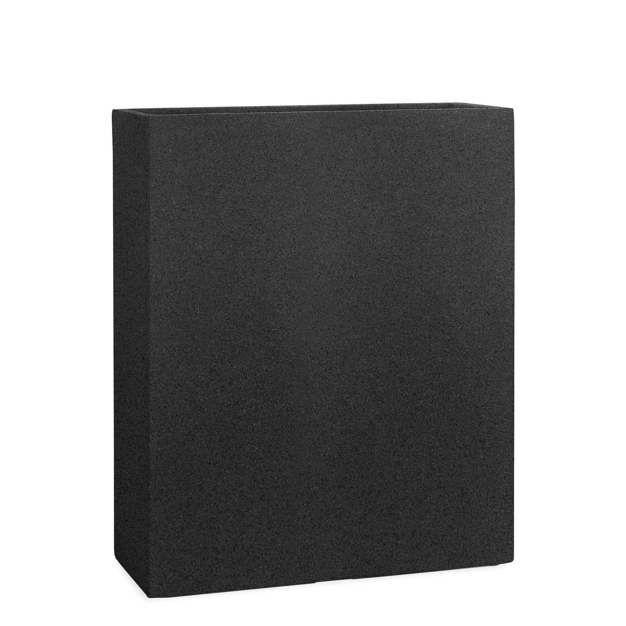 Pflanzwerk® Donica na rośliny Divider granit, antracyt, 72 x 60 x 25 cm, odporna na mróz, ochrona przed promieniowaniem UV, produkt wysokiej jakości