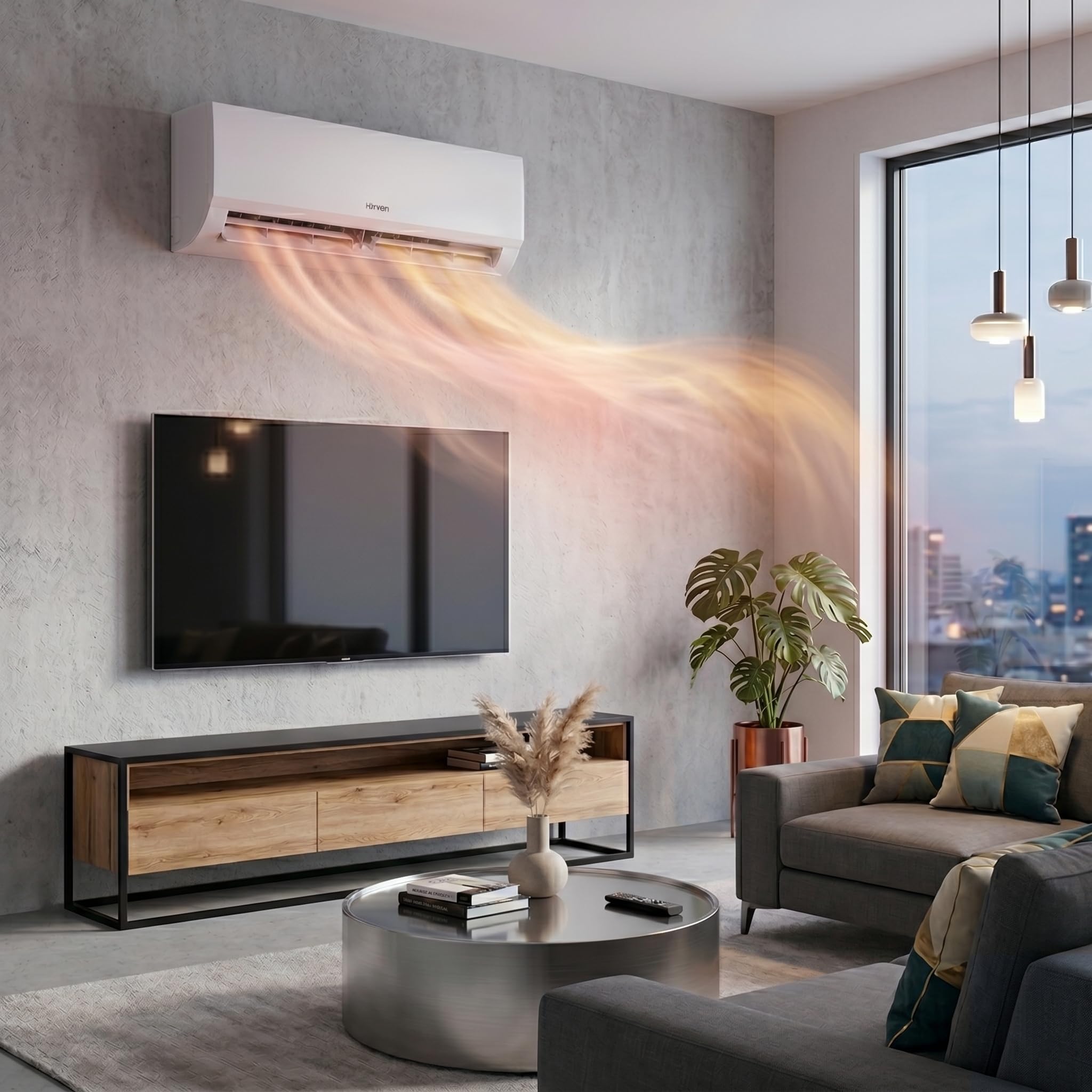 Hirven Handy Easy Plus Climatizzatore Monosplit Inverter, A++, Wi-Fi, R32, 220-240V (12000, BTU)