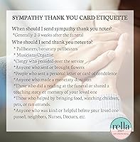 Vista 7 de Notas de agradecimiento personalizadas de colibrí, elige tu cantidad, tarjetas de agradecimiento azules, reconocimiento de condolencias