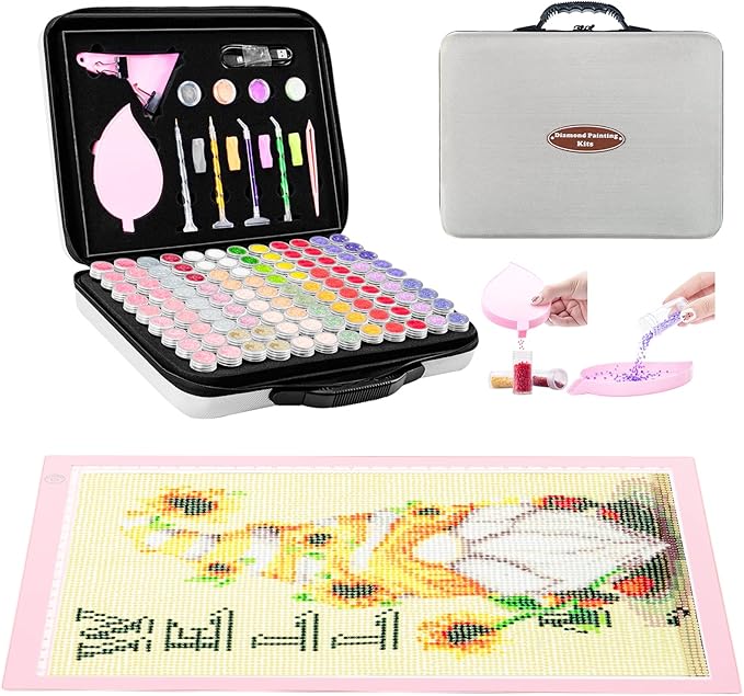 LitEnergy 9”x12” LED Light Pad for Diamond Painting Kits