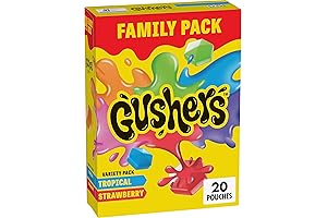 Strawberry and Tropical Fruit Flavored Snacks Variety Pack 20ct