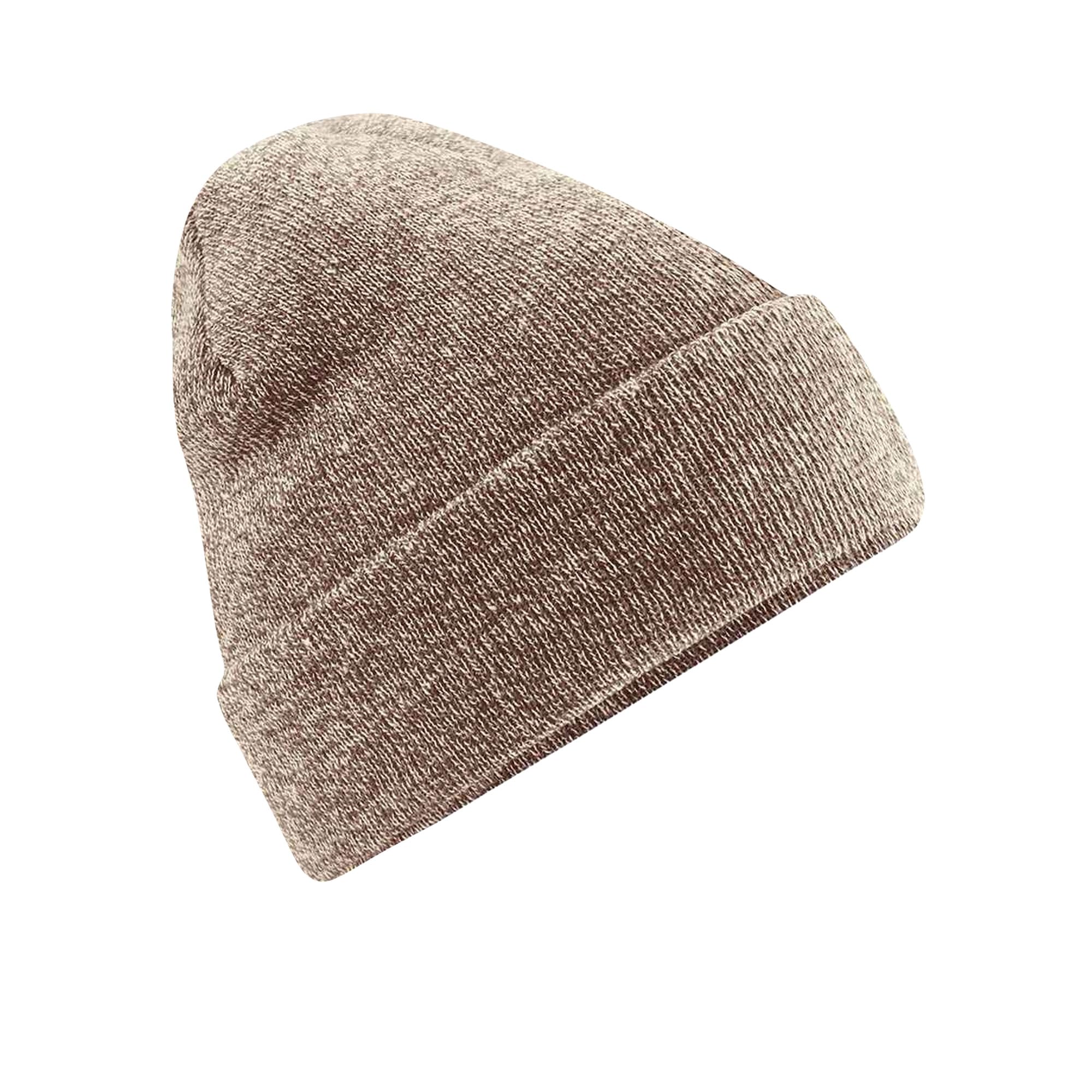 Beechfield - Original Cuffed Beanie - Heather Oatmeal - One Size