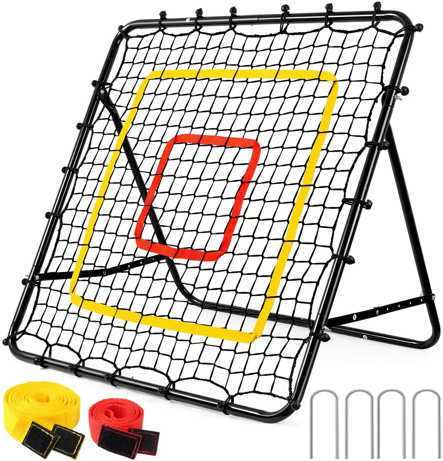 Amazon.co.jp: リバウンドネット 野球ネット サッカー練習用具