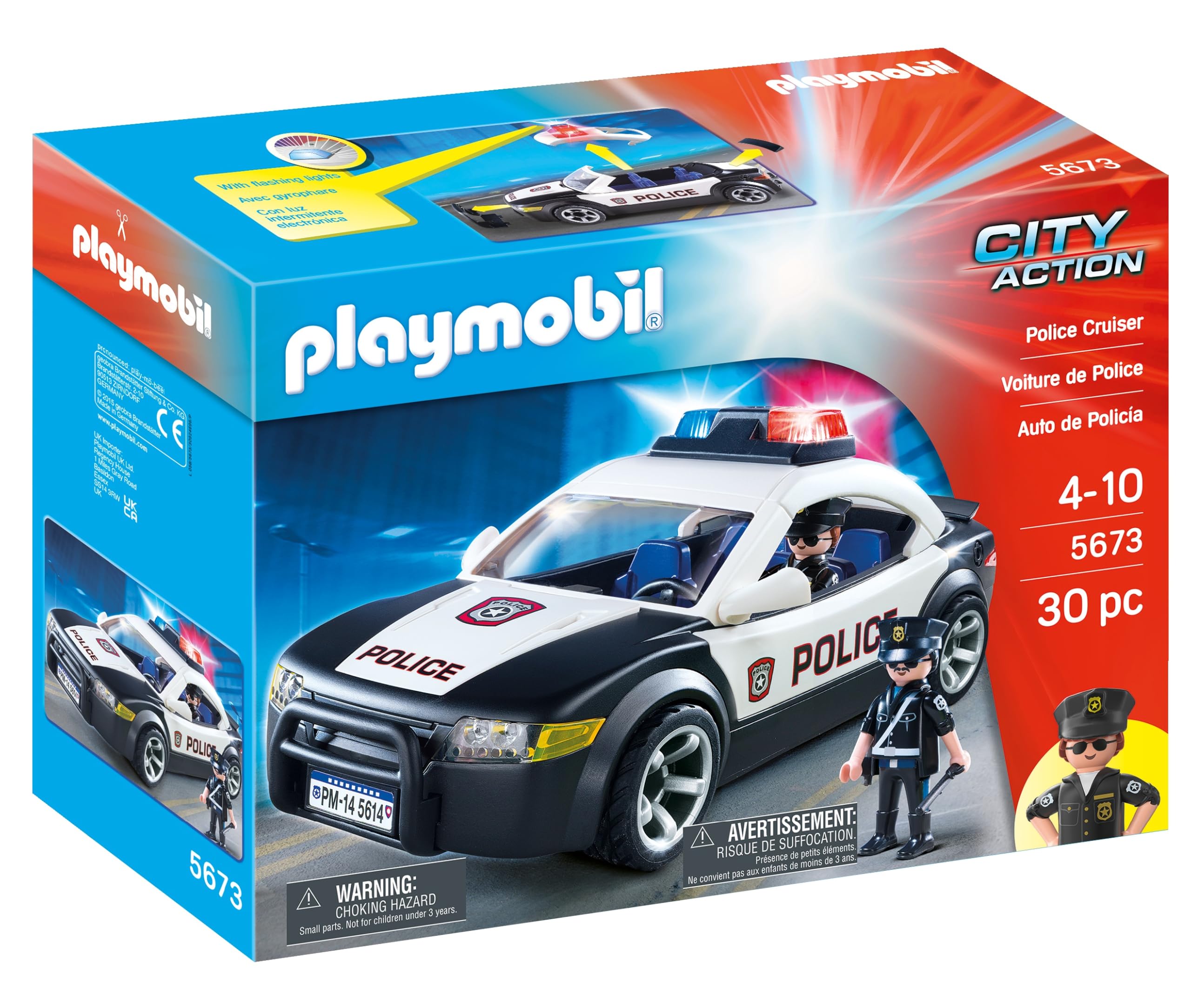 Police Cruiser Playset