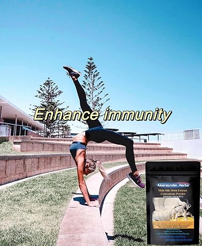 Miniatura 4 de Extracto de polilla de seda masculina pura en polvo, 3.53 oz. Bombyx Mori Masculus, certificado orgánico