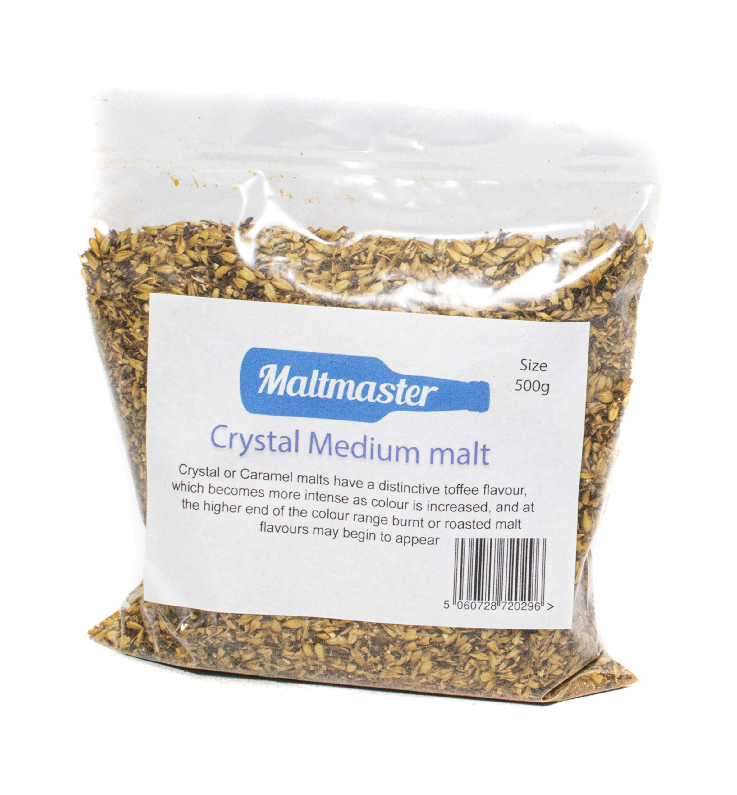 Maltmaster Crushed Crystal Medium Malt 500g, M-16
