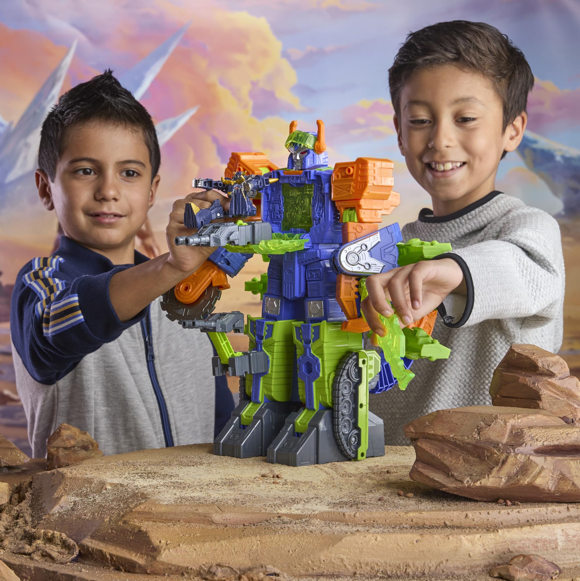 Zestaw bitewny z figurką Scorponoka z kolekcji Transformers CYBERWORLD