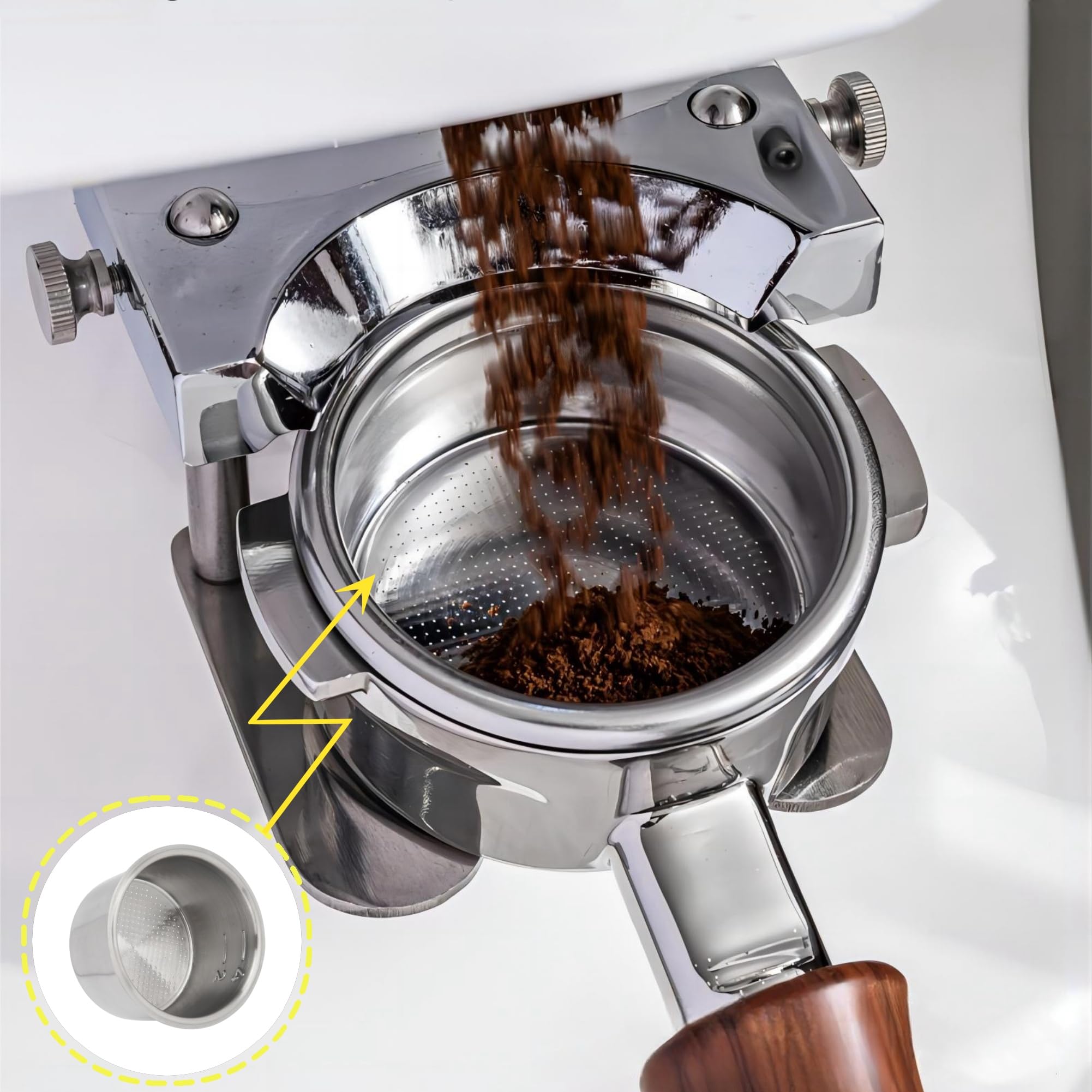 Koffiefilter voor één kopje voor CHiATO Luna Style koffiemachines
