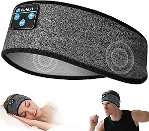 Sleep Headphones Bluetooth Headband - Sleeping Headphones for Side Sleeper Reduce Snoring Disturbance for Sleeping, Sports, Tech/Birthday for Women Men Mom Dad asin的图片