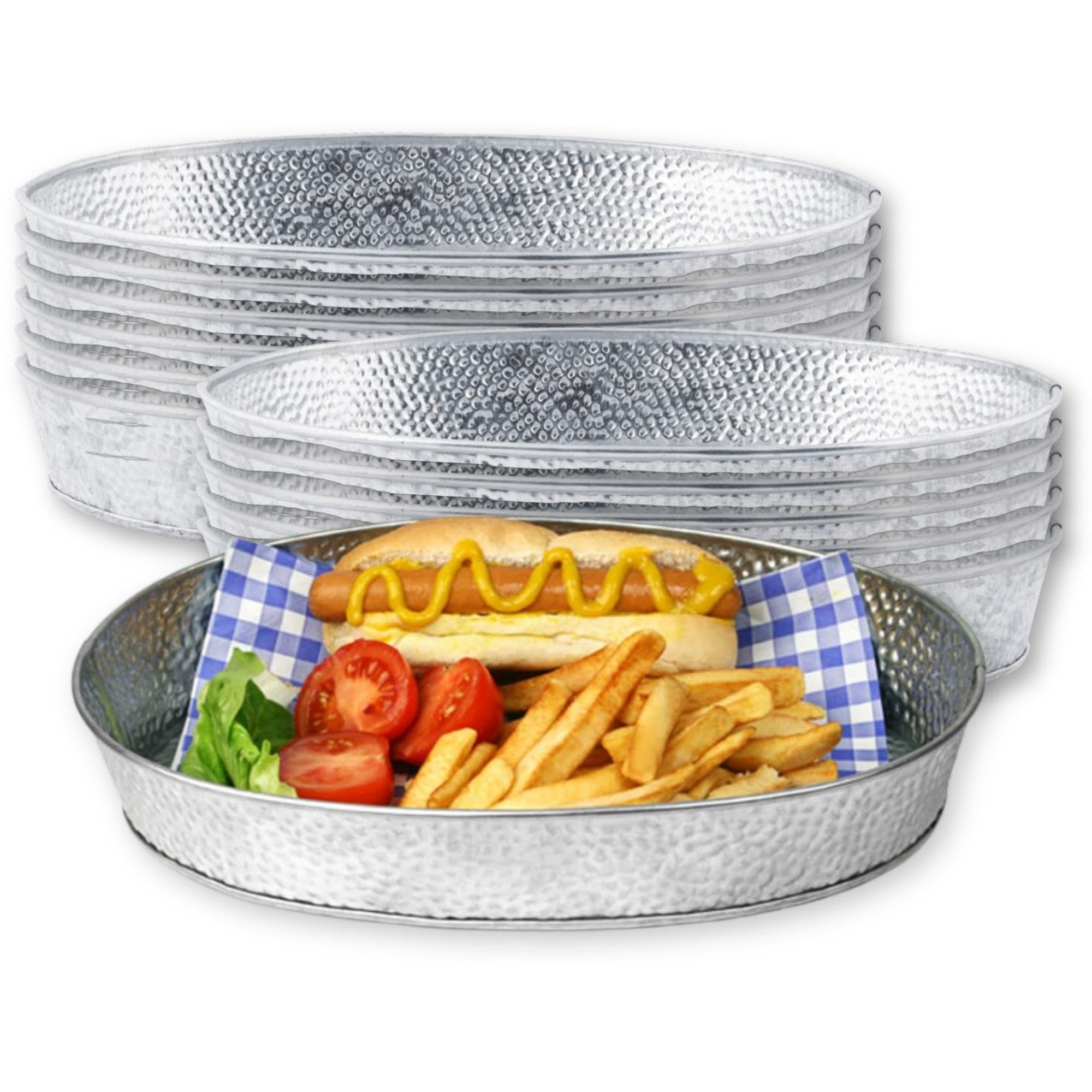 Tablecraft 12 / Oval 12 by 9 Inches / Silver Platters