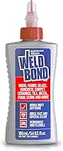 All Purpose Glue, Bonds Most Anything! Non-Toxic Glue, Use as Wood Glue or on Glass Crafts Ceramic Mosaic Porcelain Tile Stone Fabric Carpet Metal & More. Dries Crystal Clear 5.4 oz / 160 ml