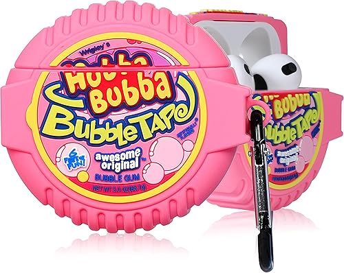 Mulafnxal Funda para Airpods 3 de 3ª generación de silicona suave 3D, divertida y divertida para Air pod 3 (2021), diseño único de alimentos a la