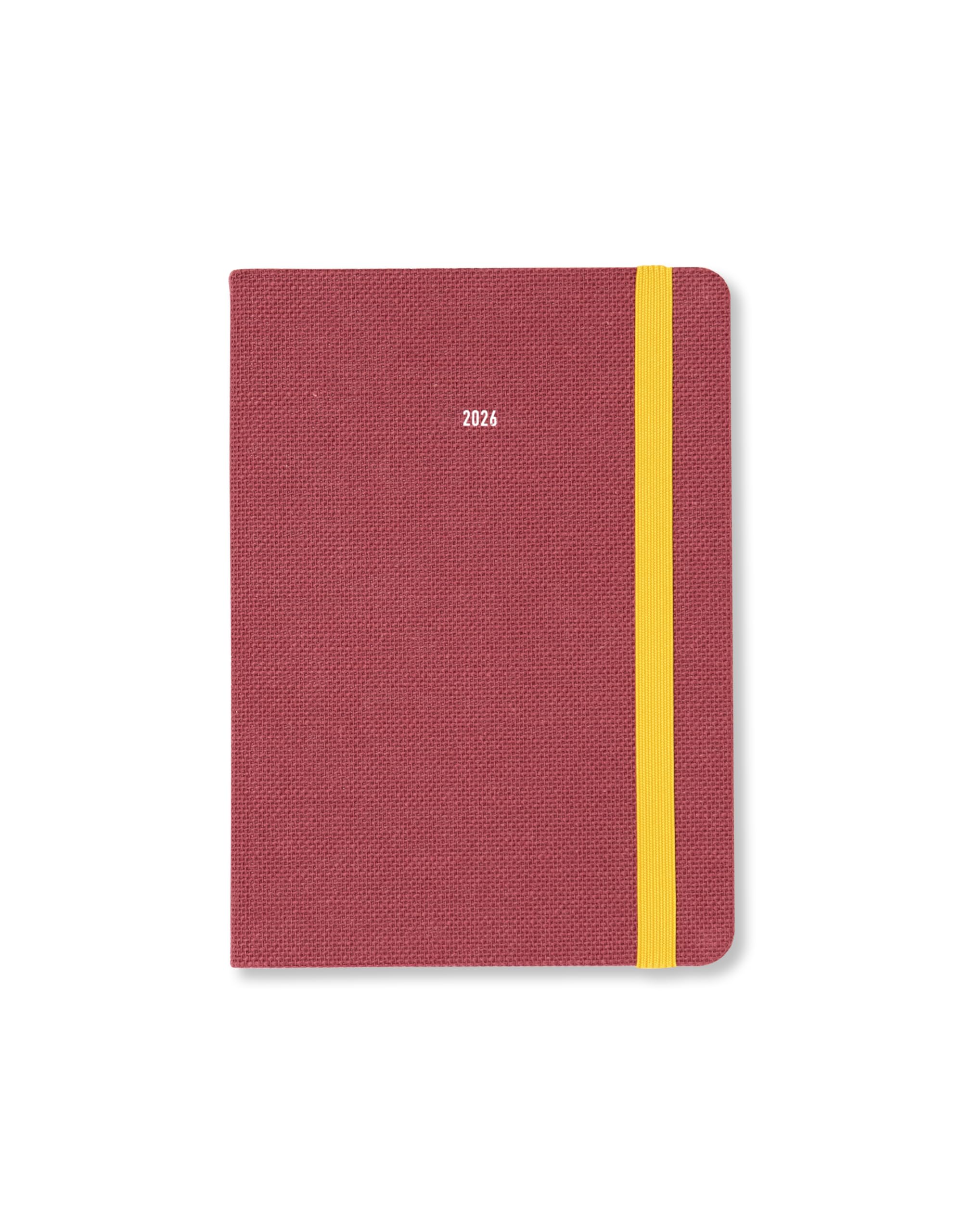 Letts of London Raw A6 week to view 2026 diary - Berry 26-082315