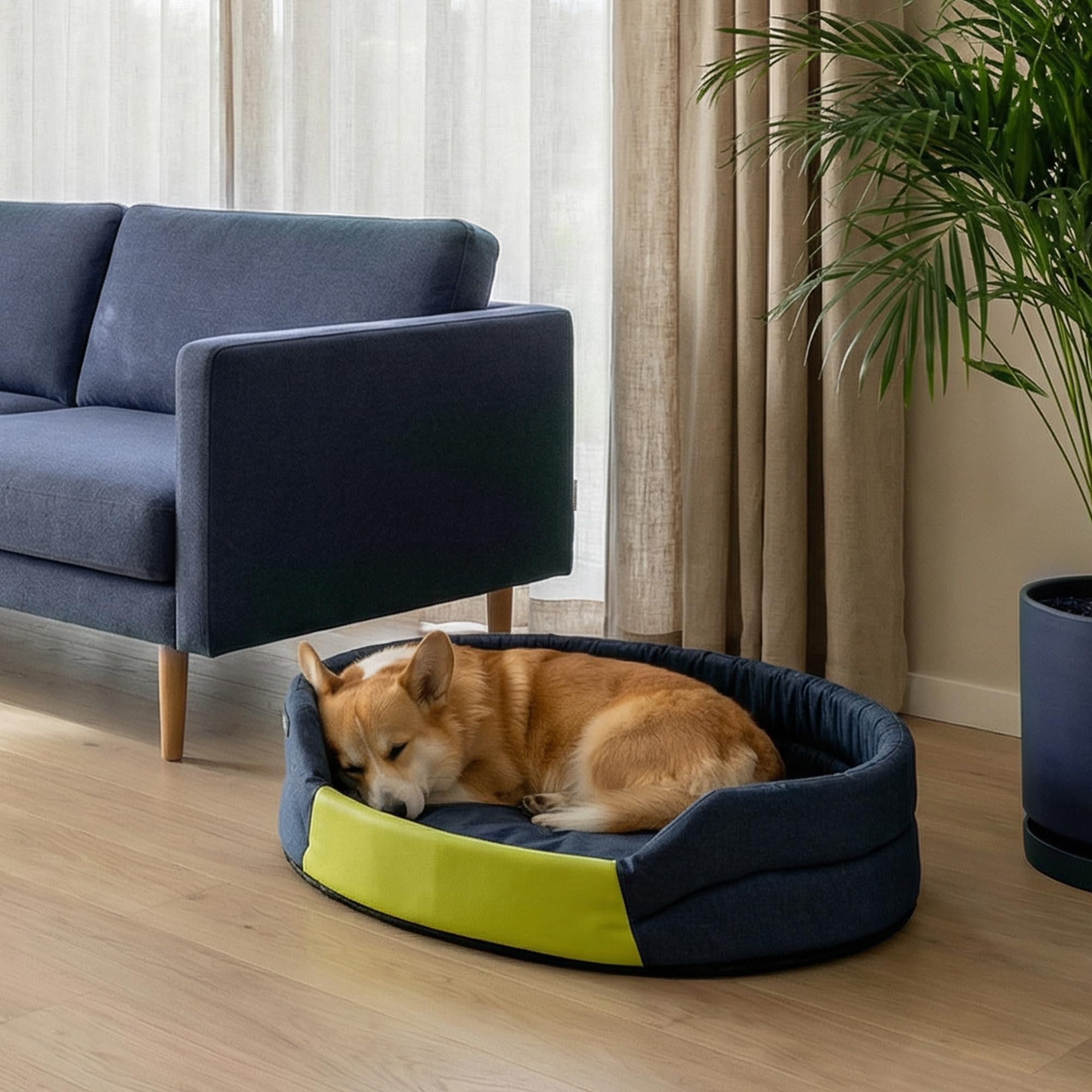 Arita Cuccia Impermeabile da Interno per Cani | Materasso senza Bordi, Rivestimento PU Idrorepellente, Fondo Antiscivolo, Leggera, Lavabile a 30°C, Taglie S, M e L