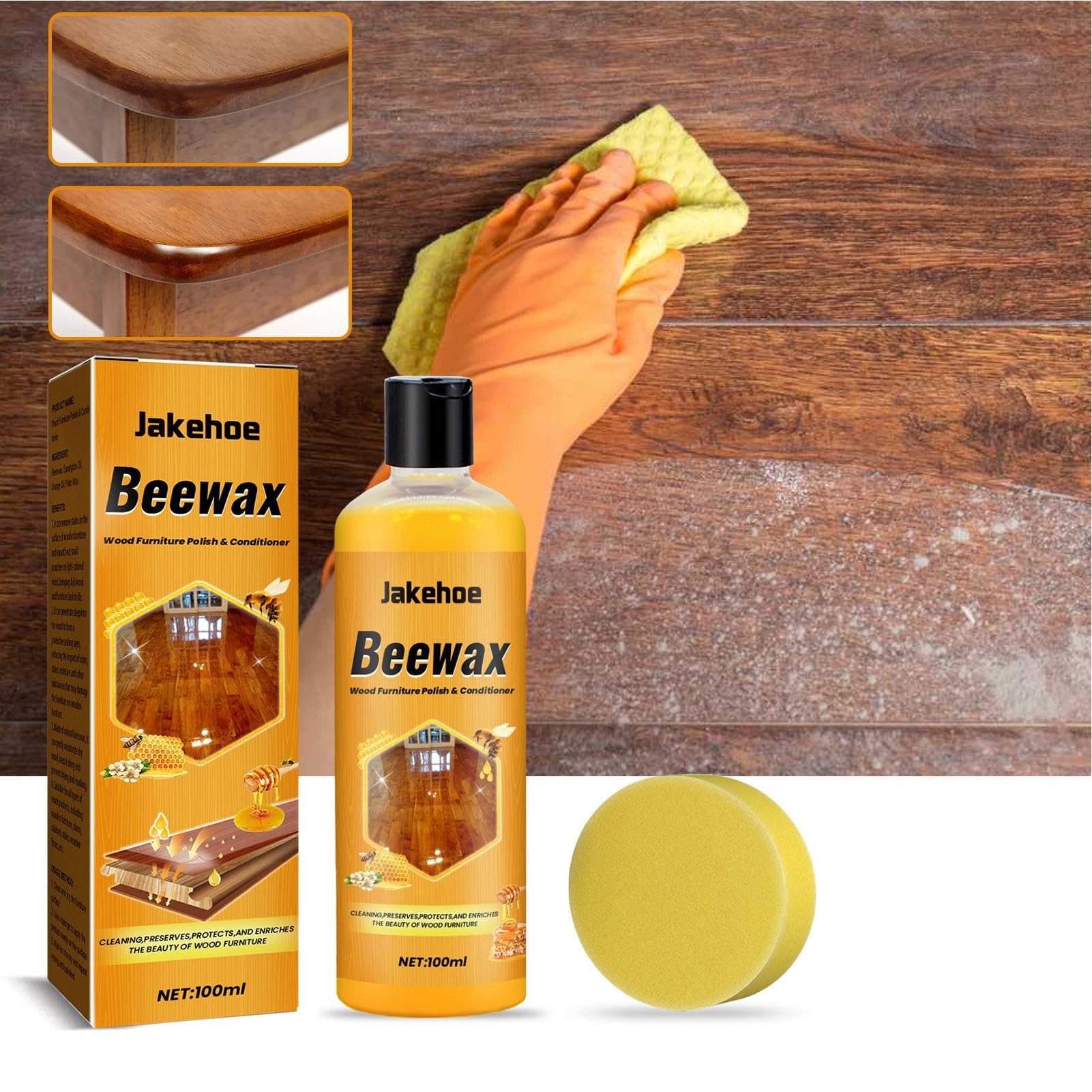 Amazon.co.jp: Bee's Wax 家具艶出し剤、Bee's ワックス家具艶出し剤